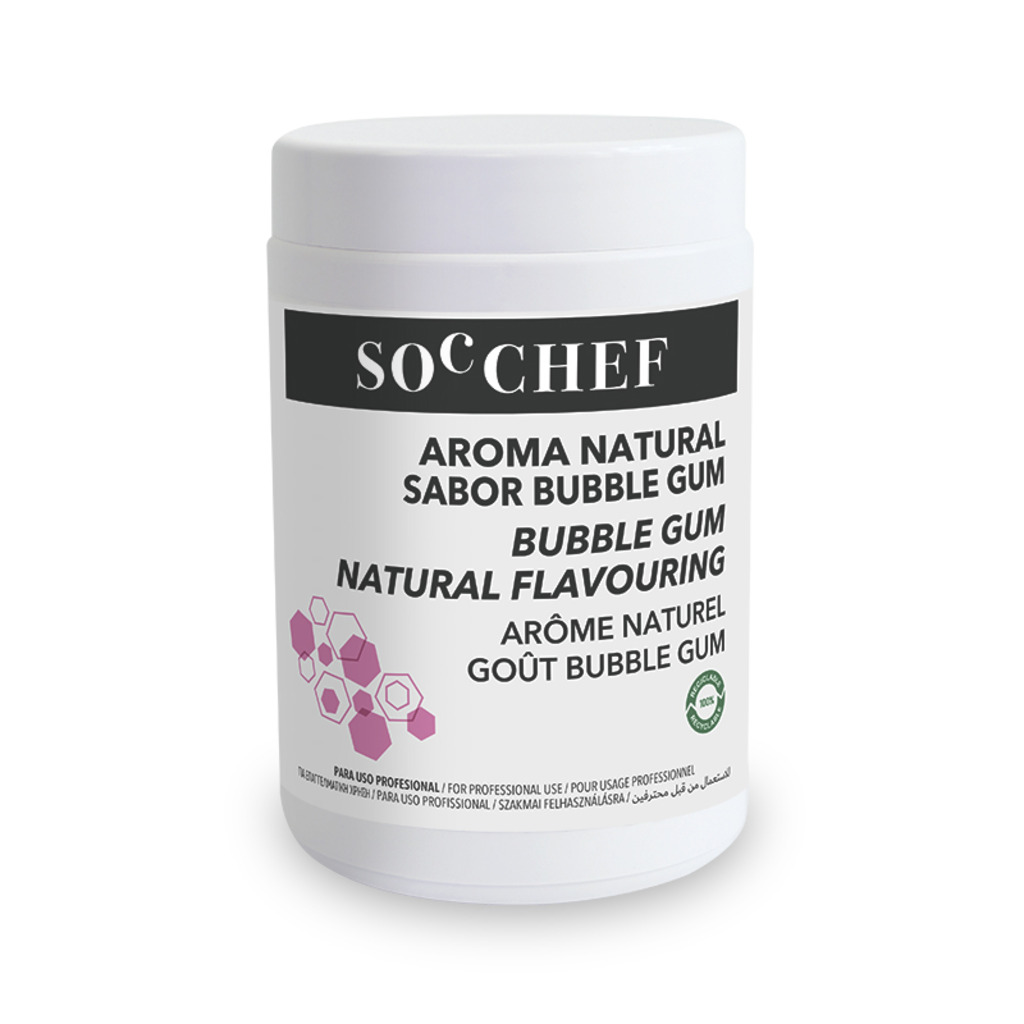 aroma natural sabor bubble gum 1kg